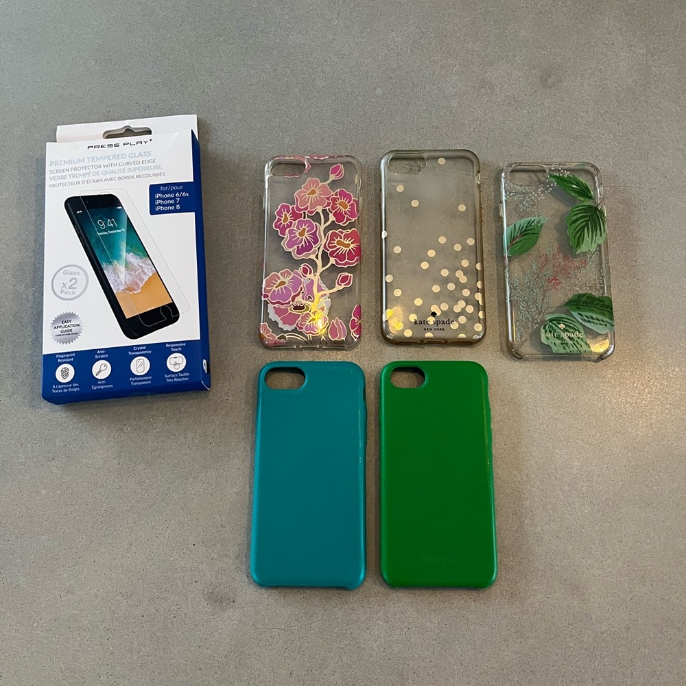 iPhone 6/7/8 Screen Protectors and Cases